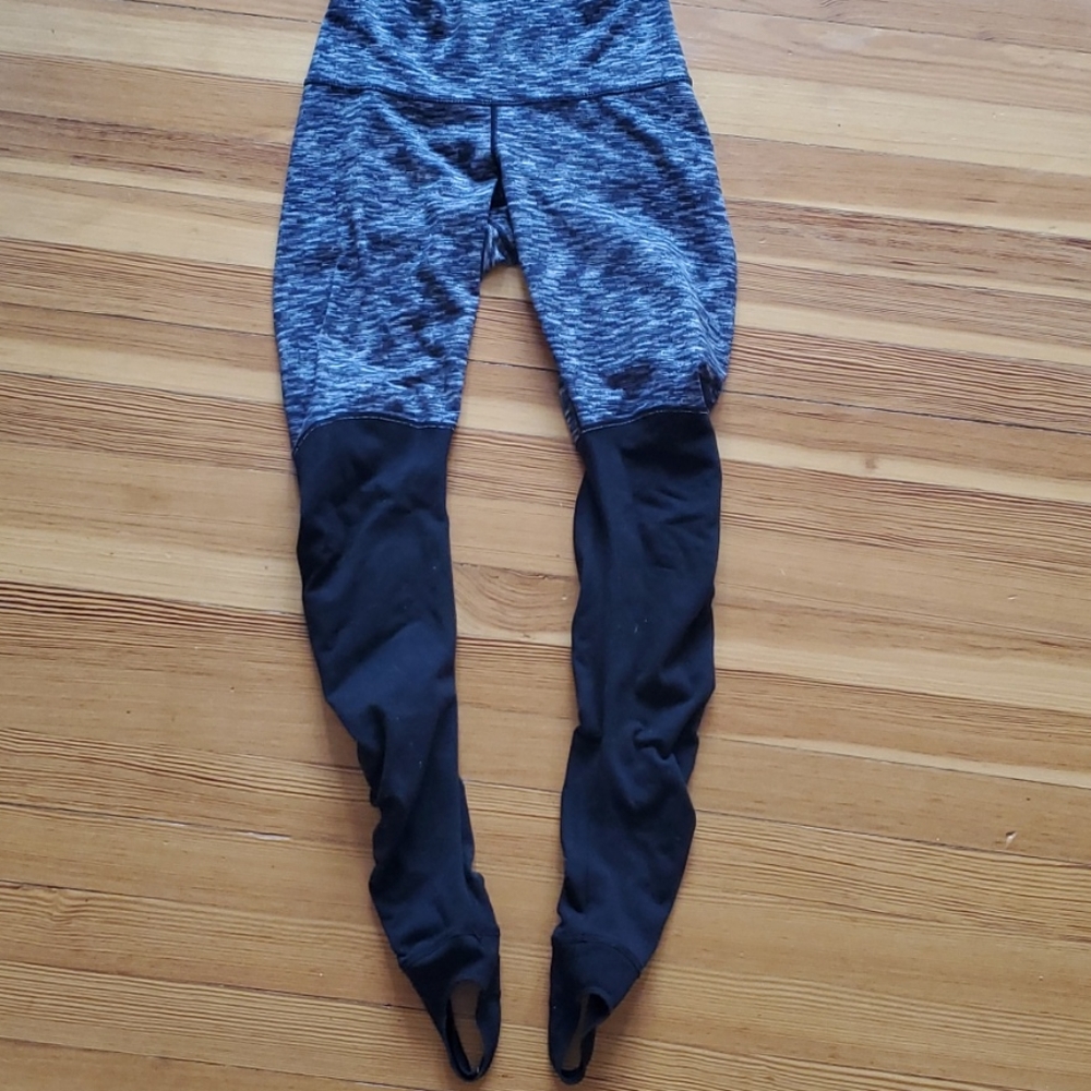 Lululemon high-waisted stirrup leggings
